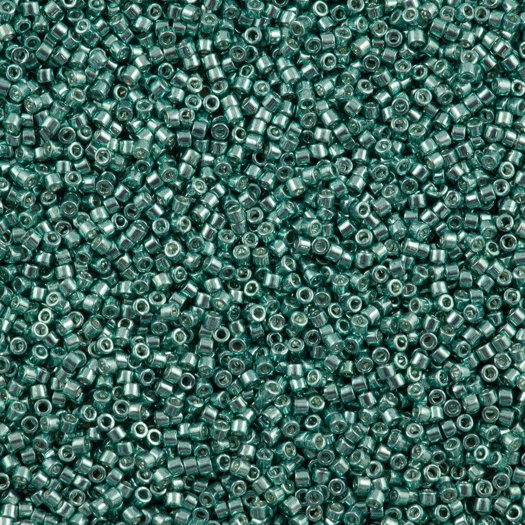 Miyuki Delica 11/0 DB-415 Galvanized turquoise - 4 gram-Kralen-Kraaltjes van Renate