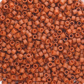Miyuki Delica DB-794 Opaque Semi Frosted Dyed Sienna 11/0 - 4 gram-Kralen-Kraaltjes van Renate