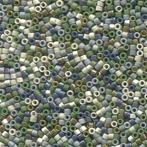 Miyuki Delica 11/0 DB-mix26 mix stonehenge - 4 gram-Kralen-Kraaltjes van Renate