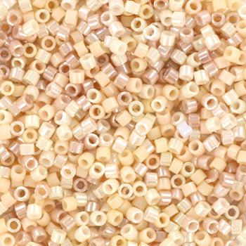 Miyuki Delica DB-mix31 Soft shimmer 11/0 - 4 gram-Kralen-Kraaltjes van Renate