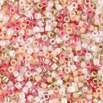 Miyuki Delica DB-mix47 Light pink 11/0 - 4 gram-Kralen-Kraaltjes van Renate