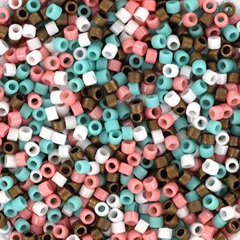 Miyuki Delica DB-mix63 Ibiza spring 11/0 - 4 gram-Kralen-Kraaltjes van Renate