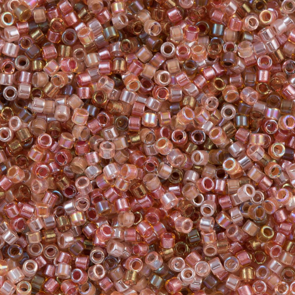 Miyuki Delica 11/0 DB-MIX70 Mix Cinnamon Sugar - 4 gram-Kralen-Kraaltjes van Renate