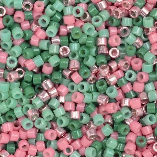 Miyuki Delica 11/0 DB-mix121 mix ibiza - 4 gram-Kralen-Kraaltjes van Renate