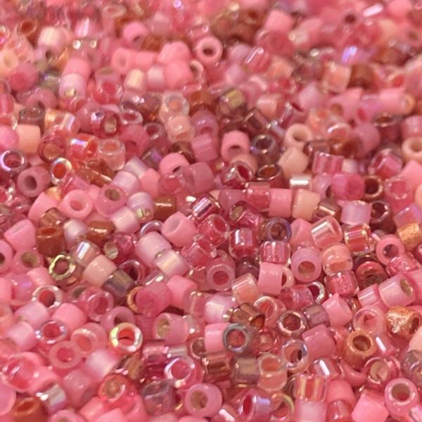 Miyuki Delica Mix Pretty in Pink 11/0 - 4gr-Kraaltjes van Renate