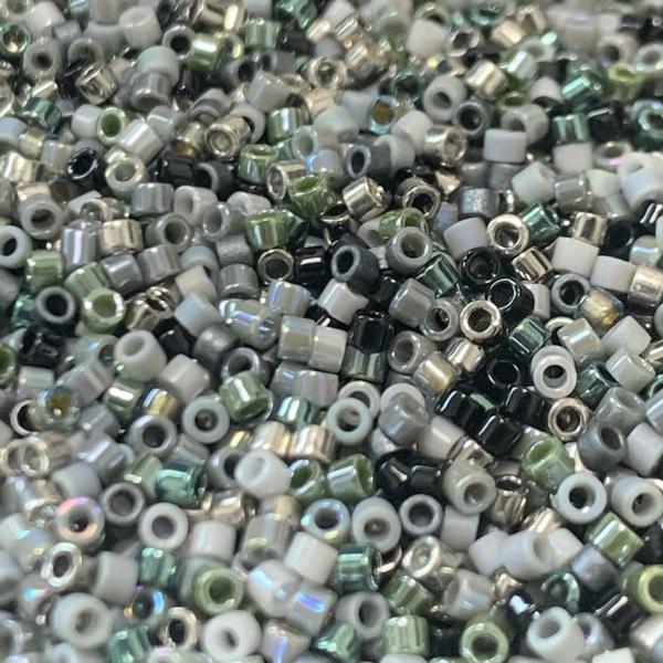 Miyuki Delica Mix Dark Metallic 11/0 - 4gr-Kraaltjes van Renate