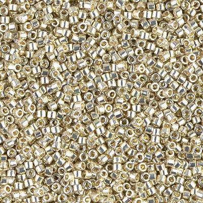 Miyuki Delica Duracoat Galv. Silver 11/0 - 4gr-Kralen-Kraaltjes van Renate