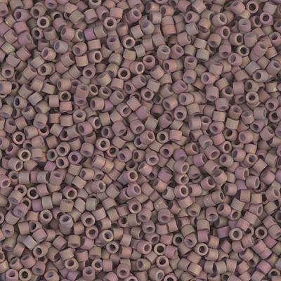 Miyuki Delica Bead metallic dusky clay ab 11/0 - 4 gram-Kralen-Kraaltjes van Renate
