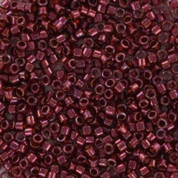 Miyuki Delica Metallic Red Transparant Luster 11/0 - 4gr-Kraaltjes van Renate