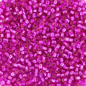 Miyuki Delica DB-1340 Silverlined dyed fuchsia 11/0 - 4 gram-Kralen-Kraaltjes van Renate