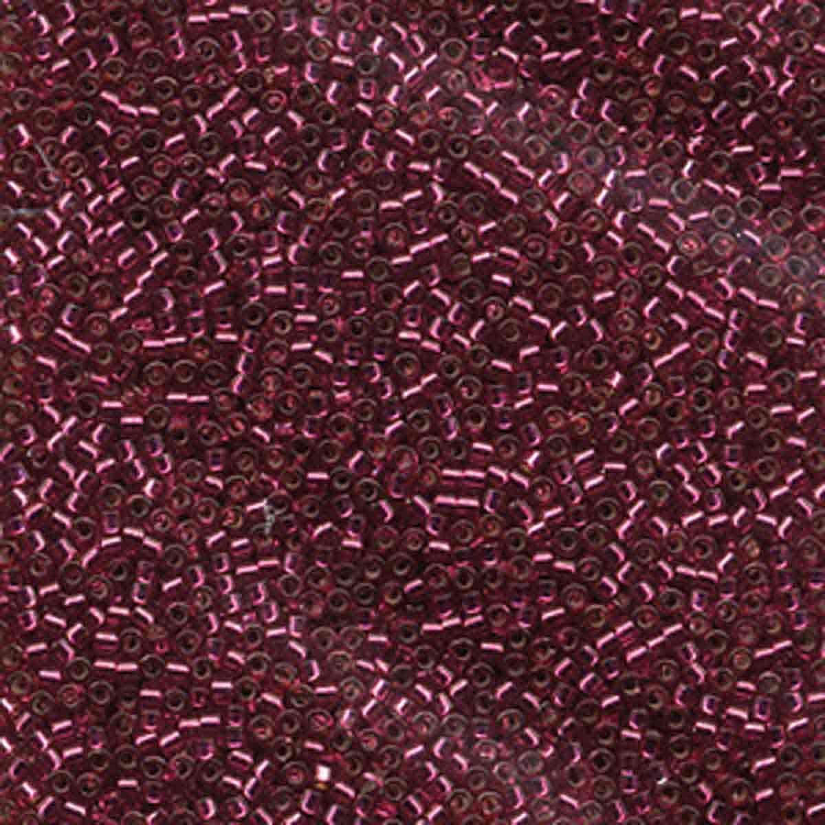 Miyuki Delica DB-1342 silverlined dark rose 11/0 - 4 gram-Kralen-Kraaltjes van Renate