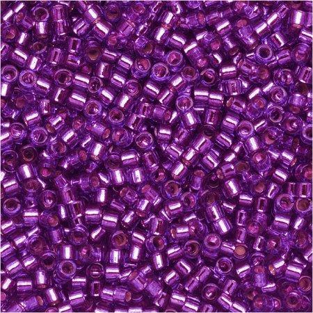 Miyuki Delica Silver Lined Bright Violet 11/0 - 4gr-Kraaltjes van Renate