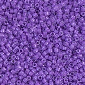 Miyuki Delica dyed violet 11/0 - 4 gram-Kralen-Kraaltjes van Renate
