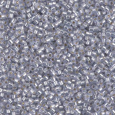 Miyuki Delica DB-1435 silverlined blauw 11/0 - 4 gram-Kralen-Kraaltjes van Renate