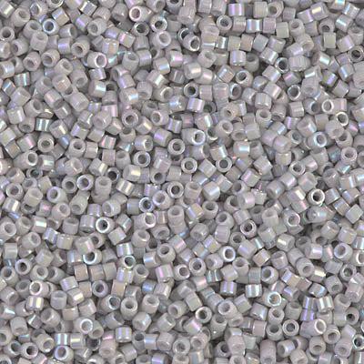 Miyuki Delica DB-1508 Opaque light smoke AB 11/0 - 4 gram-Kralen-Kraaltjes van Renate