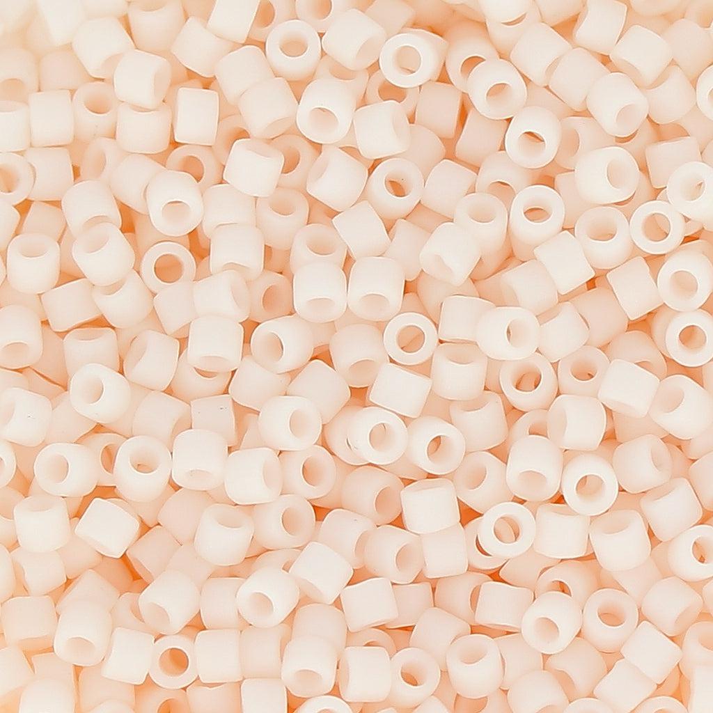 Miyuki Delica DB-1510 Matte Opaque Bisque White 11/0 - 4 gram-Kralen-Kraaltjes van Renate