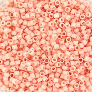 Miyuki Delica DB-1513 Opaque matte light salmon 11/0 - 4 gram-Kralen-Kraaltjes van Renate