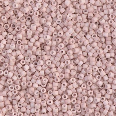 Miyuki Delica DB-1515 Matte opaque pink champagne 11/0 - 4 gram-Kralen-Kraaltjes van Renate