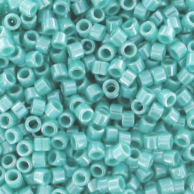 Miyuki Delica Bead Opaque Sea Opal Luster 11/0 - 4 gram-Kraaltjes van Renate