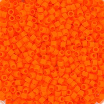 Miyuki Delica DB-1583 Opaque matte mandarin 11/0 - 4 gram-Kralen-Kraaltjes van Renate