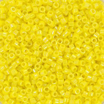 Miyuki Delica DB-160 Opaque ab yellow 11/0 - 4 gram-Kralen-Kraaltjes van Renate