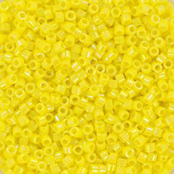 Miyuki Delica DB-160 Opaque ab yellow 11/0 - 4 gram-Kralen-Kraaltjes van Renate