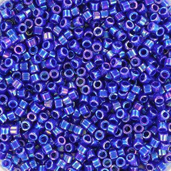 Miyuki Delica DB-165 Opaque AB cobalt 11/0 - 4 gram-Kralen-Kraaltjes van Renate