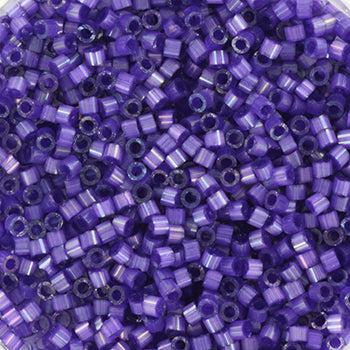 Miyuki Delica DB-1810 Silk satin dyed purple 11/0 - 4 gram-Kralen-Kraaltjes van Renate