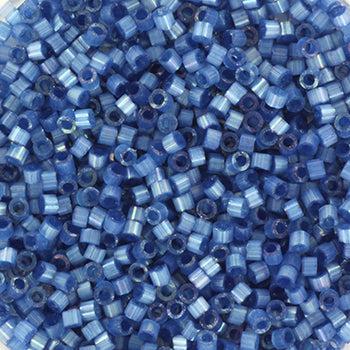 Miyuki Delica DB-1811 Silk satin dyed dusk blue 11/0 - 4 gram-Kralen-Kraaltjes van Renate