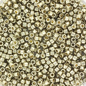 Miyuki Delica 11/0 Duracoat galvanized dark light pewter DB-1851 - 4 gram-Kralen-Kraaltjes van Renate