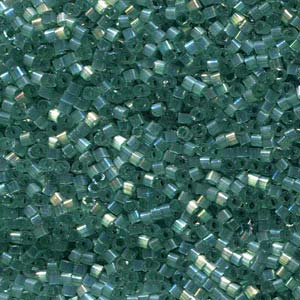 Miyuki Delica DB-1870 silk dyed emerald 11/0 - 4 gram-Kralen-Kraaltjes van Renate