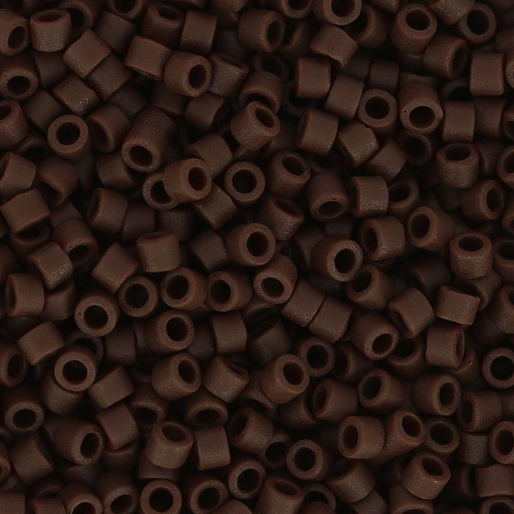 Miyuki Delica Opaque Espresso Mat 11/0 - 4gr-Kraaltjes van Renate
