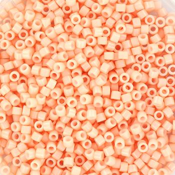 Miyuki Delica opaque salmon 11/0 - 4 gram-Kraaltjes van Renate