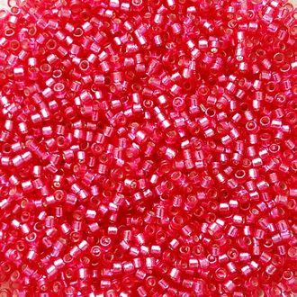 Miyuki Delica DB-2154 Duracoat silverlined dyed hibiscus 11/0 - 4 gram-Kralen-Kraaltjes van Renate