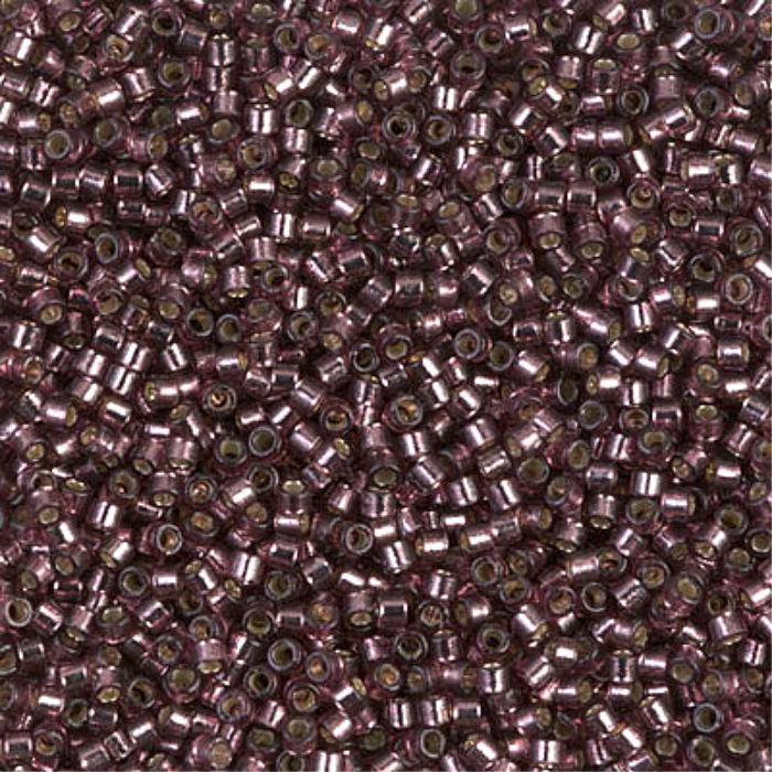 Miyuki Delica DB-2170 silverlined duracoat raisin 11/0 - 4 gram-Kralen-Kraaltjes van Renate