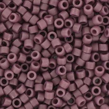 Miyuki Delica DB-2295 Opaque glazed frosted plum 11/0 - 4 gram-Kralen-Kraaltjes van Renate