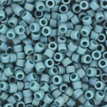 Miyuki Delica DB-2315 Opaque glazed frosted rainbow peacock 11/0 - 4 gram-Kralen-Kraaltjes van Renate