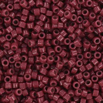 Miyuki Delica DB-2355 Duracoat opaque dyed rosewood purple 11/0 - 4 gram-Kralen-Kraaltjes van Renate