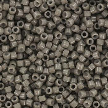 Miyuki Delica DB-2367 Duracoat Opaque Dyed Fossil Grey 11/0 - 4 gram-Kralen-Kraaltjes van Renate
