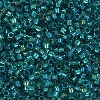Miyuki Delica DB-2380 Fancy lined teal 11/0 - 4 gram-Kralen-Kraaltjes van Renate