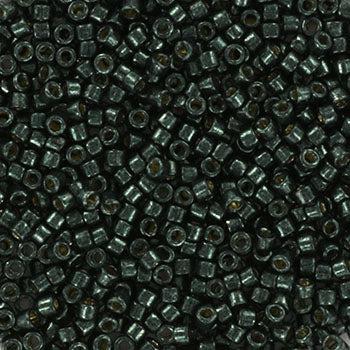 Miyuki Delica DB-2507 Duracoat galvanized black moss 11/0 - 4 gram-Kralen-Kraaltjes van Renate