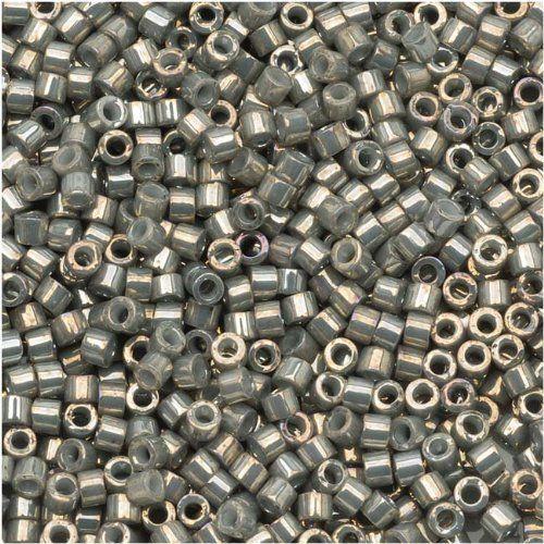 Miyuki Delica Galvanized Grey Luster 11/0 - 4gr-Kraaltjes van Renate