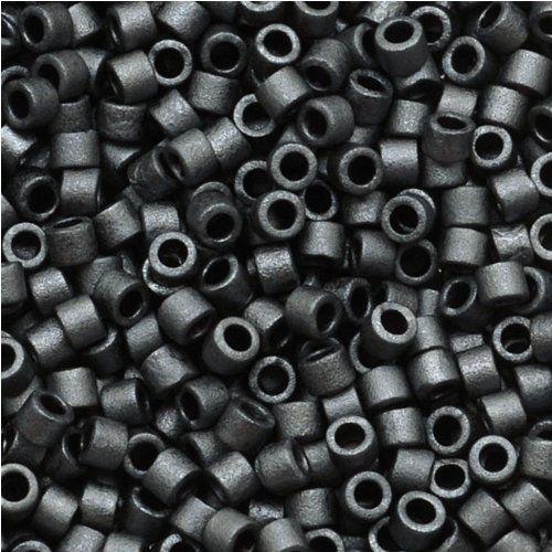 Miyuki Delica Dark Grey Matte 11/0 - 4gr-Kraaltjes van Renate