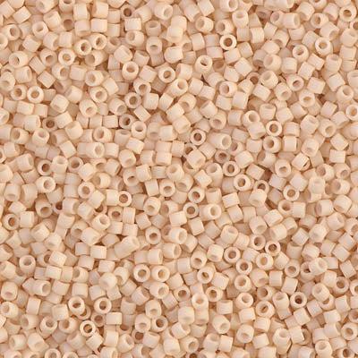 Miyuki Delica Bead matt dark cream 11/0 - 4 gram-Kralen-Kraaltjes van Renate