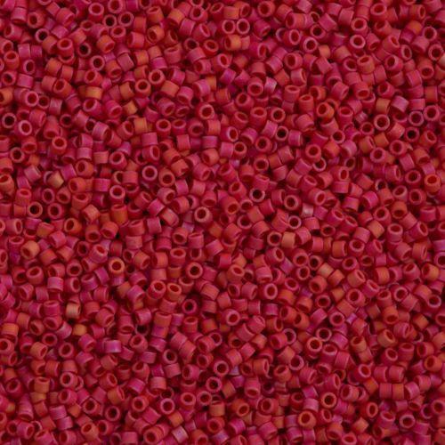 Miyuki Delica Red Matte 11/0 - 4gr-Kraaltjes van Renate