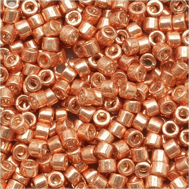 Miyuki Delica Galvanized Muscat Copper 11/0 - 4 gram-Kraaltjes van Renate