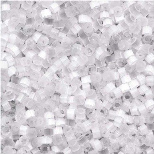 Miyuki Delica DB-635 silk wit 11/0 - 4 gram-Kralen-Kraaltjes van Renate