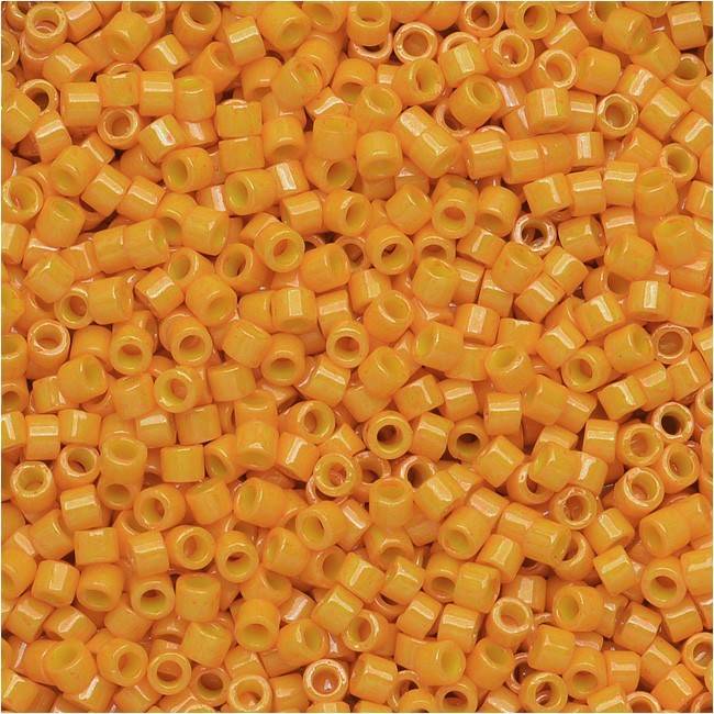 Miyuki Delica Dyed Opaque Squash 11/0 - 4gr-Kraaltjes van Renate