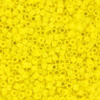 Miyuki Delica DB-721 Opaque yellow 11/0 - 4 gram-Kralen-Kraaltjes van Renate