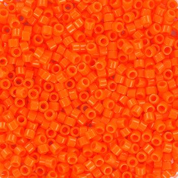 Miyuki Delica DB-722 Opaque orange 11/0 - 4 gram-Kralen-Kraaltjes van Renate
